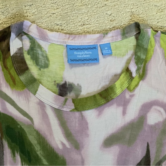 Simply Vera Wang 3/4 sleeve top - Picture 6 of 6